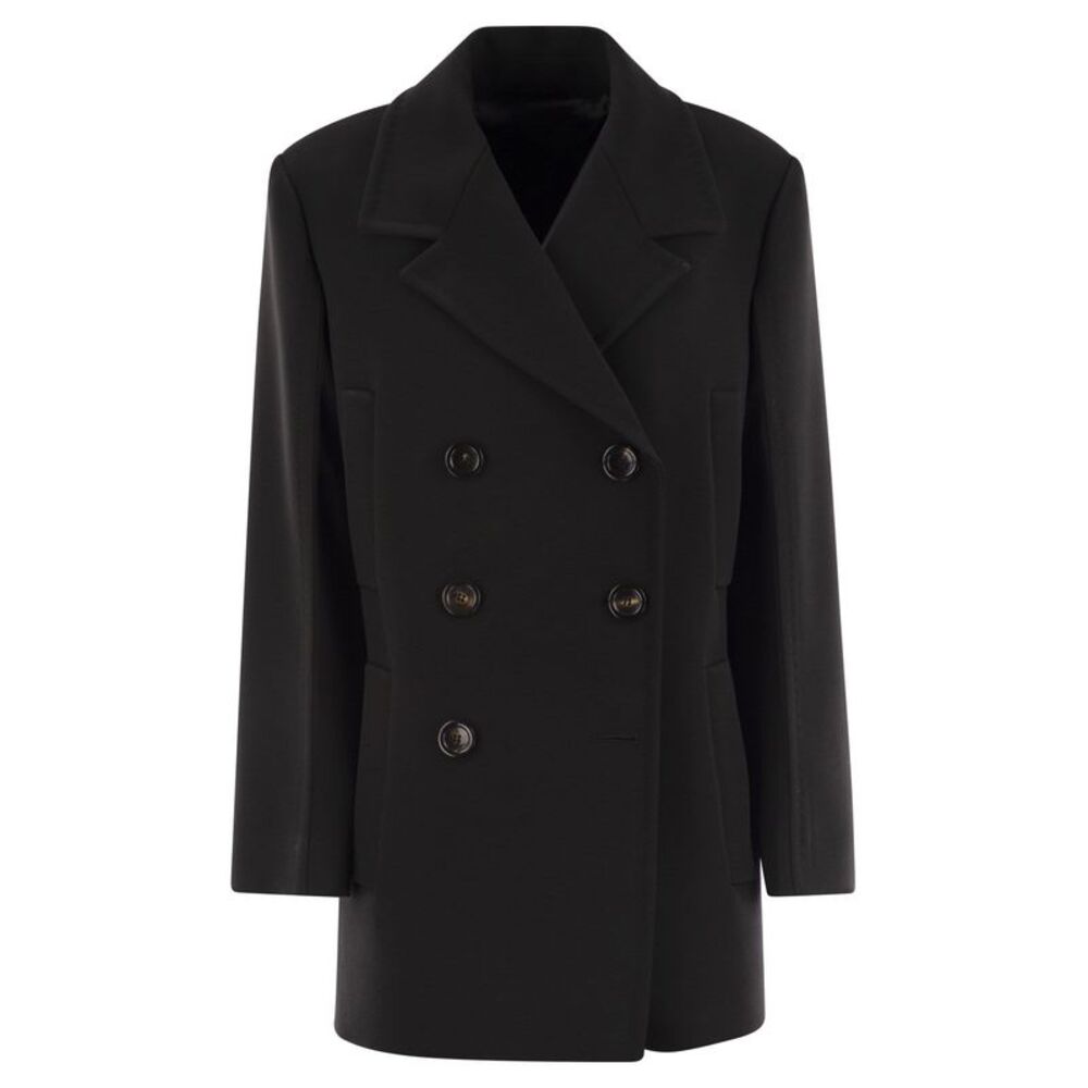Maxmara Studio Women Janzir - Double-Breasted Cady Caban